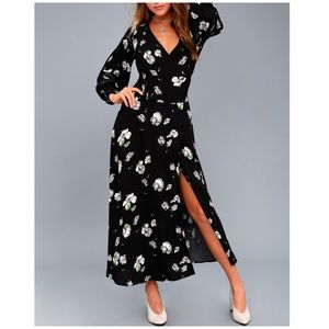 Free People So Sweetly floral midi dress